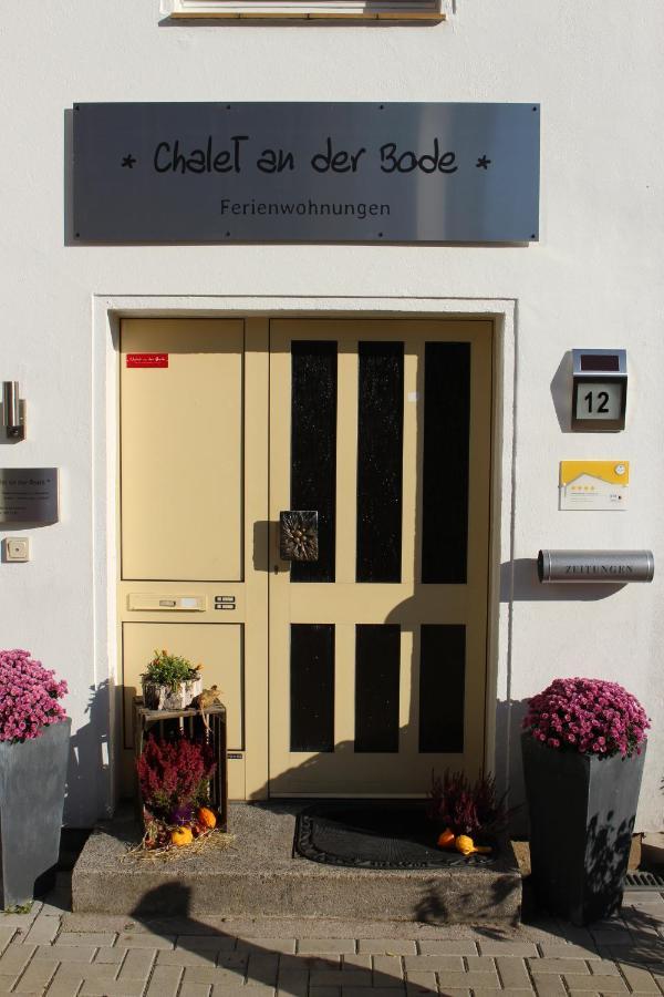 Ferienappartement Chalet An Der Bode Apartment *